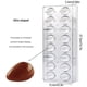 thumbnail image 2 of Chocolate de plástico transparente duro Para el molde, varios tipos de dulces Para moldes, 2 of 12