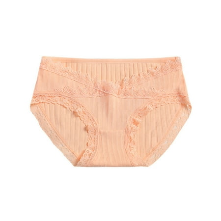 

Briefs For Women Short Pants Women Lace Threaded Panties Early Pregnancy Low Waist Belly Support Triangle Maternity Panties B M 3pcs