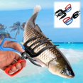 thumbnail image 2 of CHUANK 3 Claw Fish Gripper  Upgrade 3 Claw Fish Gripper  Metal Fishing Pliers Gripper Fish Control Clamp Multifunctional Three Teeth Fishing Pliers Multifunctional Anti-Slip Fish Claw Gri, 2 of 6