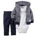 thumbnail image 5 of 2025 New Bebe Baby Girls Boys Clothes Hooded Cotton Fleece Sweater+Trousers+Bodysuits Winter 3 Pieces Sets Newborn baby clothing, 5 of 5