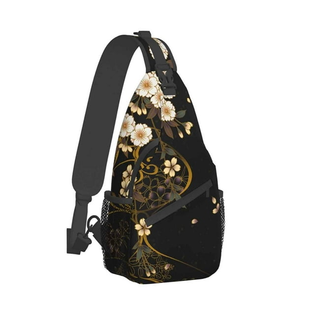 Sac Bandoulière pour Femmes et Hommes, Taille Ajustable, pour Voyage, Randonnée, Sports et Usage Décontracté