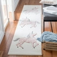 thumbnail image 1 of Safavieh Carousel Kids Dalach Unicorn Area Rug, 1 of 9