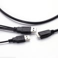 thumbnail image 7 of USB 3.0 A to Micro B Adapter Cable USB 2.0 Power Supply Cord for Hard Disk SSD,Black, 7 of 7