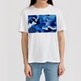 thumbnail image 4 of Tshirts Shirts for Men,Tshirts Shirts for Women,Classic Blue Sea Camouflage,2XL, 4 of 5