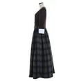 thumbnail image 3 of Women's Scottish Highland Dress - Historical Claire Fraser Woolen Costume Set, 3 of 7