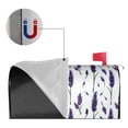 thumbnail image 3 of Bingfone Lavender Flowers Magnetic Mailbox Cover Standard Size for Garden Yard Outdoor Decorations-21x18 in, 3 of 7