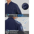 thumbnail image 7 of TACVASEN Mens Jackets Zip Pockets Bomber Sportswear Fall Thicken Coat Navy m, 7 of 7