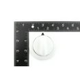 thumbnail image 4 of 4 White Dryer Timer Control Knobs Replacement Compatible with General Electric Hotpoint RCA WE1M654 with Anti-Crack Sleeve WE1M654 WE1M443 WE1M502 WE1M668 AP3995088 1264290 AH1482197, 4 of 4