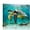 pattern3, variant on Nawypu Sea Turtle Canvas Wall Art Bathroom Pictures Wall Decor Beach Decorations for Home Bedroom Living Room, Framed Colorful Coastal Nautical Sea Turtle Art Decor Ready to Hang