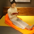 thumbnail image 7 of XIBUFE Couch Bed Fold Out Plush Foldable Sofa Backrest Armchair 2 In 1 Cute Cartoon Lazy Sofa Flip Open Sofa Bed Convertible Sofa for Napping Reading Playing, 7 of 7