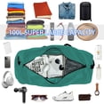 thumbnail image 4 of Sac de Sport Extra Grand 105 L, Sac de Voyage de 32,5 Pouces Sac de Voyage Léger - Vert, 4 of 7