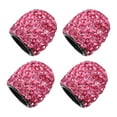 thumbnail image 2 of MLINS 4pcs Car Valves Stem Caps Tire Caps Rhinestone Universal Car Valves Core, 2 of 6