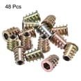 thumbnail image 3 of M6x15mm Furniture Screw-in Nut Zinc Alloy Color Zinc 48 Pack, 3 of 5