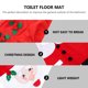 thumbnail image 4 of GOOHOCHY 1 juego de alfombrillas de baño navideñas con diseño de Papá Noel, 4 of 8