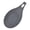 Gray, variant on 2-sets Silicone Spoon Rest Heat-Resistant Kitchen Utensil Holder Easy-to-Clean Spoon Pad Multi-Use Snack Dish Fruit Plate(One Size,Gray)