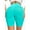 LightGreen, variant on Women's Yoga Shorts High Waist Workout Shorts Butt Lifting Tummy Control Running Shorts for Gym Biker Shorts Anti-Cellulite Scrunch Pants