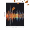 thumbnail image 3 of Abstract City Skyline Canvas Print, Wall Decor for Living Room Bedroom Office Dining Room Hallway, 3 of 8