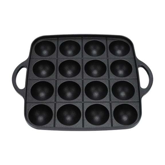 CoudarTitie Takoyaki Grill Pan Takoyaki Ball Maker Cookware Kitchen Frying Pan Nonstick Easy
