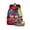 4, variant on New cartoon anime cool digital fun circus print large-capacity student campus commuter backpack and pencil case two-piece set