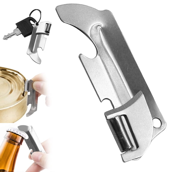 Clearance Under $4.99! Can Opener Keychain Portable for Kitchen Travel Camping