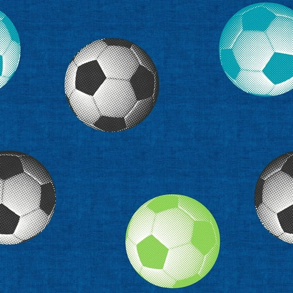 Muriva Catherine Lansfield Soccer Ball Textured Wallpaper