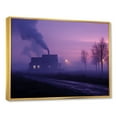 thumbnail image 2 of Designart "Violet Industrial Reverie I" Factories Floater Framed Canvas Art Print, 2 of 5