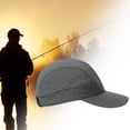 thumbnail image 3 of Gorra de béisbol Yinane Gorras de béisbol transpirables Gris, 3 of 5