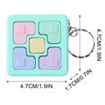 thumbnail image 3 of Mini Handle Game Keychain LED Electronic Memory Games For Kids Adults, 3 of 9