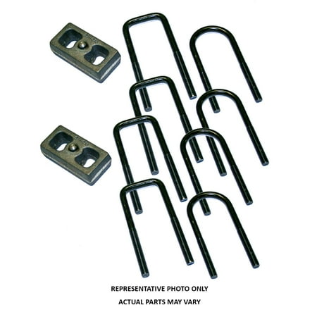 Superlift 9086 Block Kit And U-Bolt Fits 11 F-250 Super Duty F-350 Super Duty