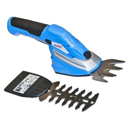 - ALEKO AP213BLUE 2 In 1 Combo Cordless Compact Grass Shrub Shear Trimmer