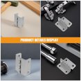 thumbnail image 3 of unbranded 8Ud Bisagras Plegables Para Puertas De Gabinete Con Flexible Y Inoxidable, 3 of 8