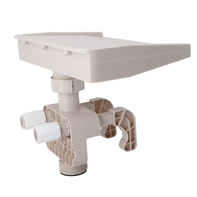 Pool Waterfall Cascade, Sturdy PVC Efficient Detachable Waterfall Fountain Spout for Yard