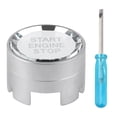 thumbnail image 1 of Botón de interruptor de cristal F/G Chasis Cubierta de arranque de un botón para Serie 1 F20 F21 2012-2019, 1 of 10