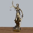 thumbnail image 2 of Escultura Lady Justice Themis de resina de 50 cm con escamas y espada, 2 of 2