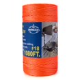 thumbnail image 1 of Cordel de nailon trenzado HONGDA #18 de Mason Line, 80 pies, naranja, 1 of 8