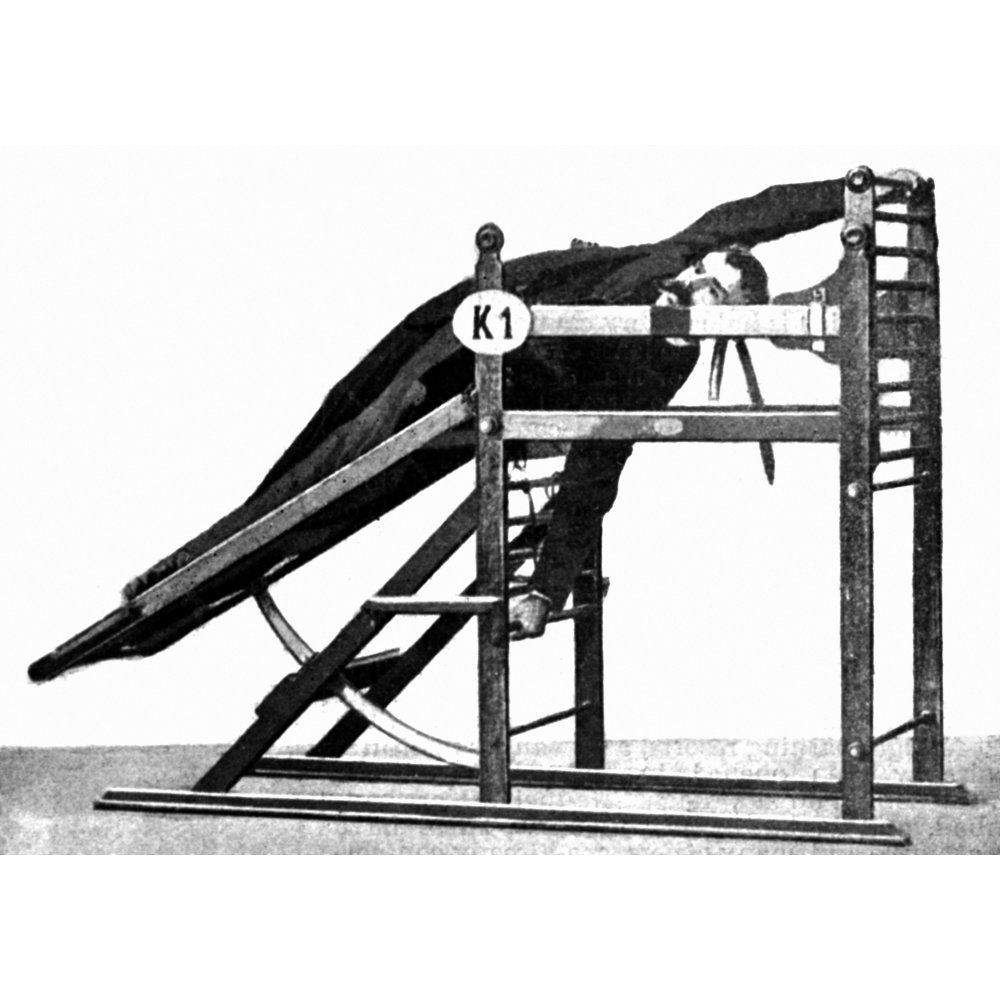 Exercise Machine 1896 NHanging Sideways Curative Gymnastics Machine