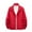 Red, variant on Dxzfnsa Men's Jackets Men Stand Up Collar Enlarged Outerwear Casual Solid Color Long Sleeved Hoodless Coats Lightweight Full Zipper Jackets with Pockets