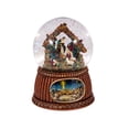 thumbnail image 3 of Roman Christmas Nativity 100MM Musical Snow Globe Glitterdome - Plays Tune O'Holy Night, 3 of 6