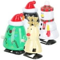 thumbnail image 1 of Shisuyan 4 Pcs Jouets de Noël à Remonter pour Enfants Jouets de Fête à Remontoir Jouets pour Enfants, 1 of 8