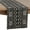 Black, variant on 16 x 108 in. Mud Cloth Table Runner, White