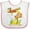 White and Pink, variant on Inktastic I'm O-Fish-Ally Two- cute clownfish second birthday Boys or Girls Baby Bib