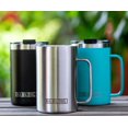 thumbnail image 3 of Insulated Coffee Mug with Handle - Real Deal Steel, 3 of 6