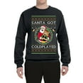 thumbnail image 2 of Wild Bobby Santa Got Coldplayed Christmas Unisex Sweater | Funny Holiday Unisex Crewneck Sweatshirt, 2 of 5