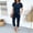 🔥 Blue, variant on Sentmoon Womens Jumper Short Sleeve Rompers for Women Summer Regular Fit Jumpsuits for Women for Daily and Commute S-3XL