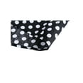 thumbnail image 6 of INSPIRE CHIC Men's Shirt Polka Dots Pattern Point Collar Long Sleeve Button Down Shirt 38 Black, 6 of 7