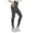 Grey, variant on Women High Waist Yoga Pants With Pockets Squat Proof Moisture Wicking Lift Workout Fitness Redï¼M