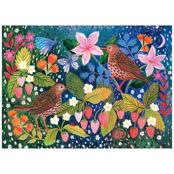 RoseArt - Soft Touch 1000 pièces - voleur de fraises- Puzzle emboîtable pour adulte