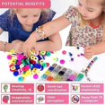 thumbnail image 3 of 4285pcs 20 colors Clay beads Flat Heishi beads, 3 of 5