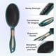 thumbnail image 3 of 1 cepillo para el pelo, cepillo para desenredar para mujeres y hombres, cepillo para el pelo para cabello liso, rizado, largo, corto, grueso, fino, seco, verde oscuro, plástico, 3 of 7