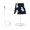 thumbnail image 3 of Stars and Ghosts Desk Lamp 3 Color Modes LED Table Lamp Nightstand Reading Light for Bedroom Living Room, 3 of 8